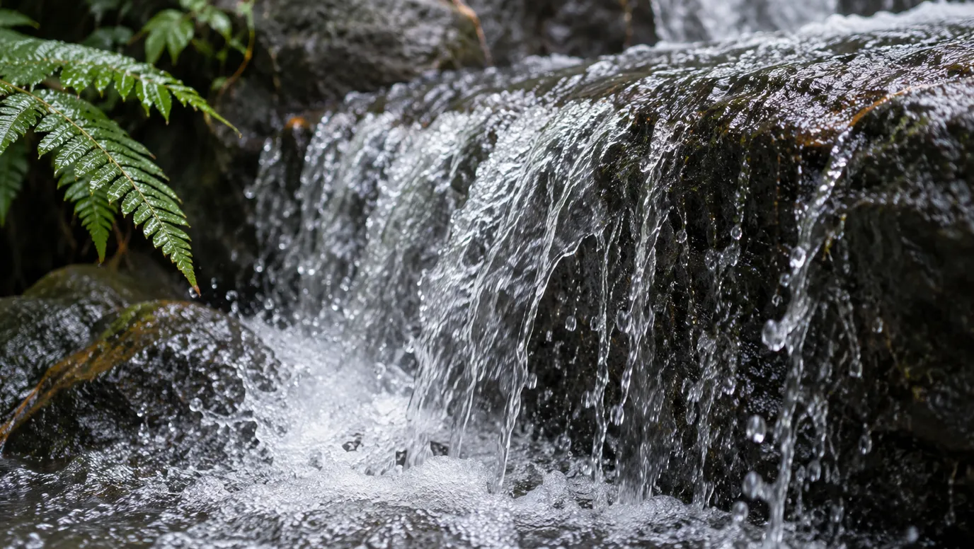 Waterfall illustration