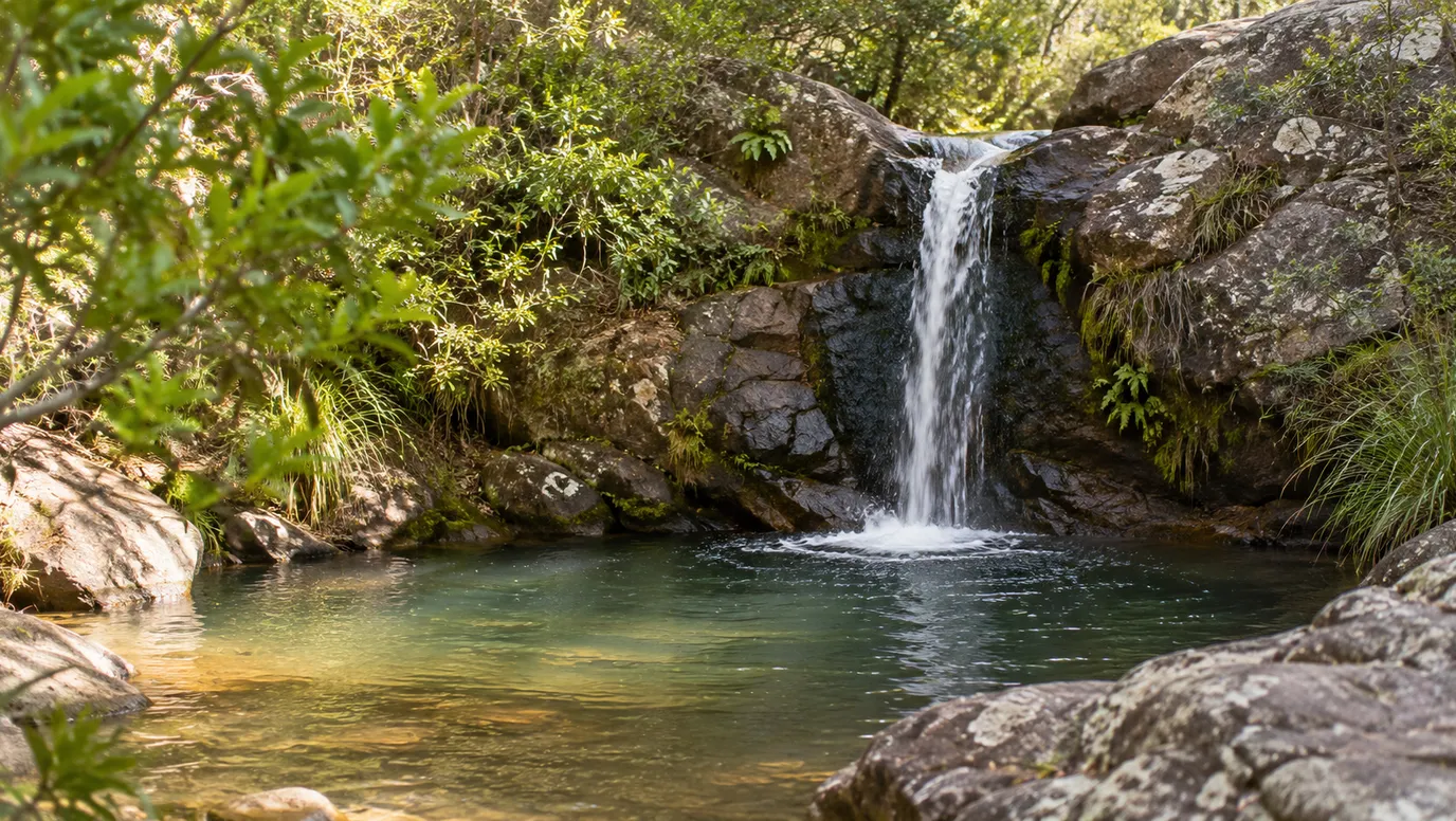 Waterfall illustration