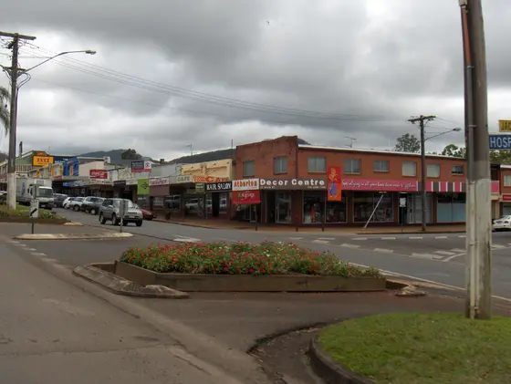 Atherton, Queensland, Australie; la grand rue
