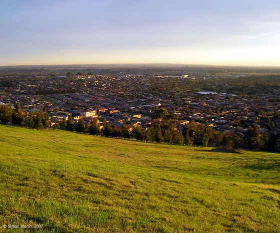 I took this photo in August, 2007. It's an overview of the Berwick, Timbarra and Narre Warren areas.