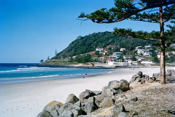 Between 20-23 million years ago a series of volcanic eruptions produced Mount Warning and the rocky outcrop which is now Burleigh Head. Prior to the arrival of 
