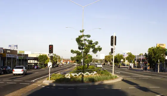 Intersection of Old Clevelend Rd and Jones Road, Carina.