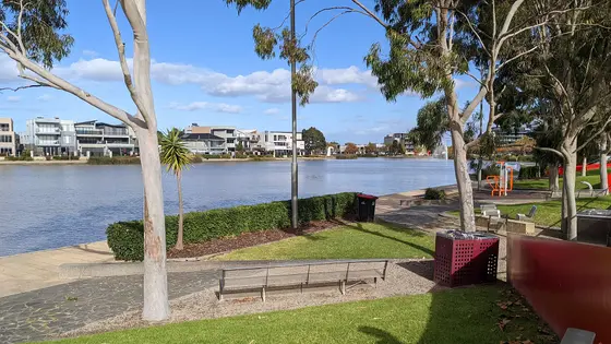 Lake Caroline at Caroline Springs, Melbourne
