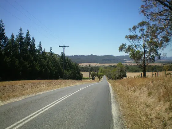 Major road in Chirnside Park
