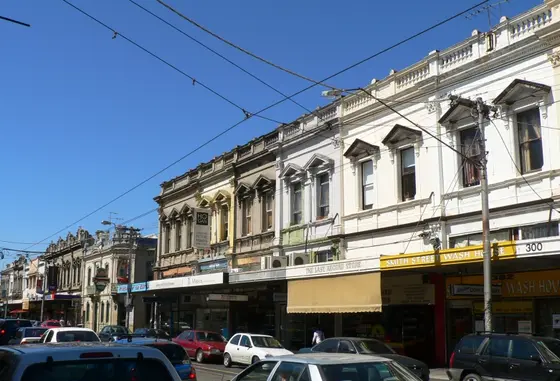 Smith Street Collingwood looking North