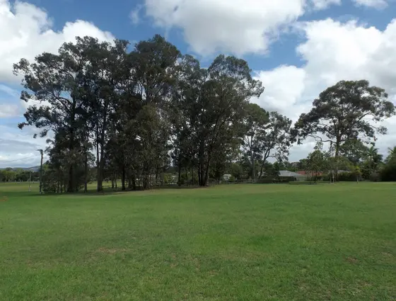 Photo of open space at Olivers Sports Complex at Eagleby, Logan City, Queensland, Australia.