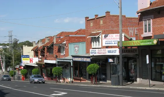 Shopping centre, Glen Iris, Victoria, Australia