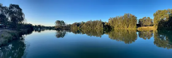 One of the many wetland areas in and around Glenmore Park, NSW
