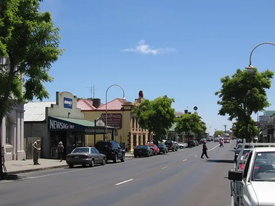 Streetscape, Kilmore, Victoria.