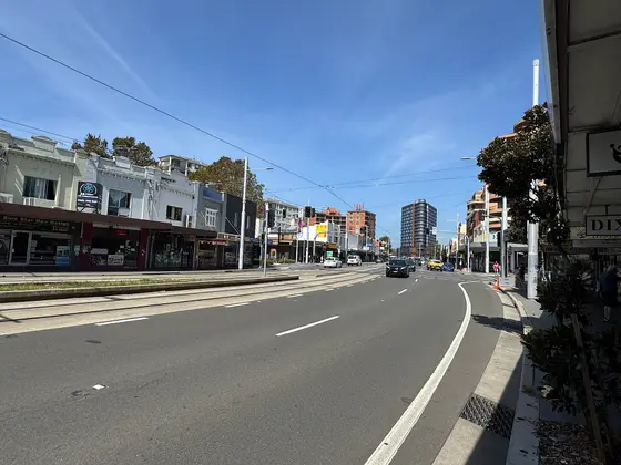 Anzac Parade, Kingsford