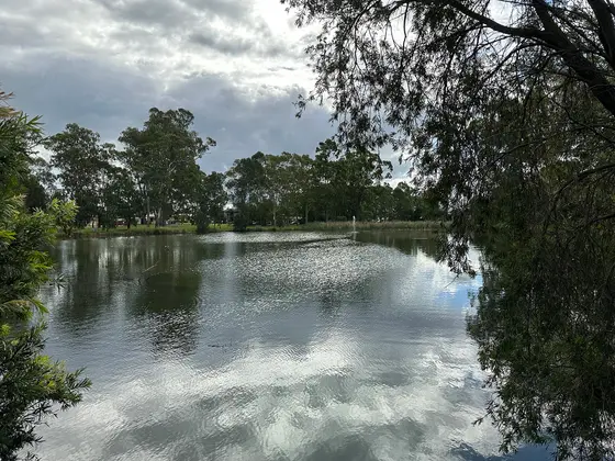 Clinches Pond is a pond along Heathcote Road and Swain Street in Moorebank, New South Wales. The pond demonstrates the history of the early settlement of the Li