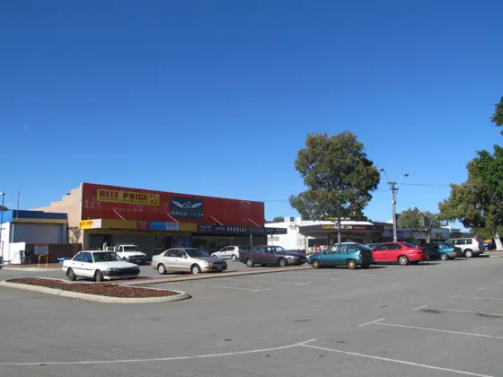 Shops on Hillsborough Drive, Nollamara, Western Australia.