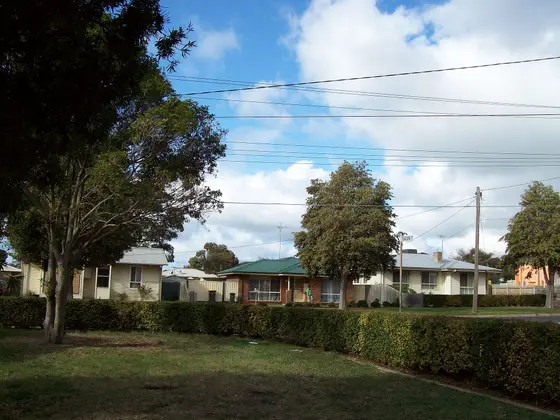 Norlane front yard and street view general