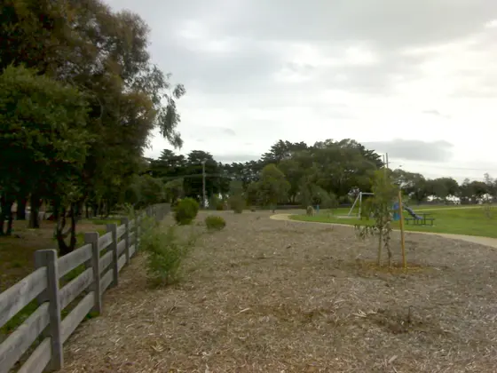 Mavis Hutter Reserve, located at the corner of Carroll Road and Bourke Road, Oakleigh South, Victoria, Australia.
