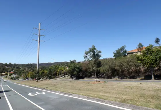 Photo of Pacific Pines Boulevard at Pacific Pines, Gold Coast City, Queensland, Australia.