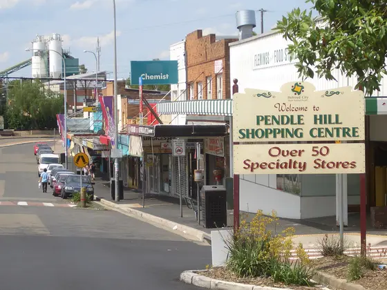 Pendle Hill shopping centre