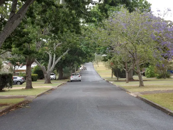 Photo of Maker Street in Rangeville, Toowoomba, Queensland, Australia.