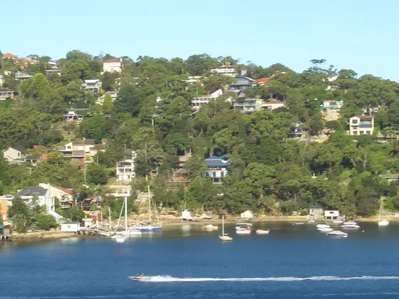 Seaforth, view from Castlecrag