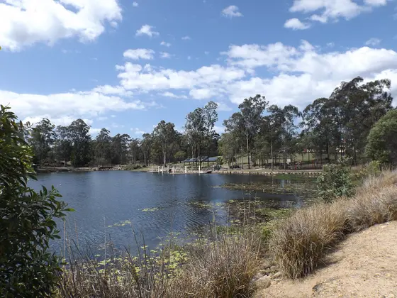 Photo of Spring Lake at Springfield Lakes, City of Ipswich, Queensland, Australia.