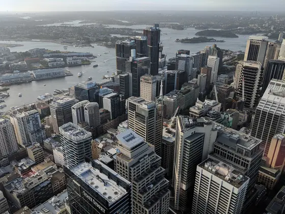 Sydney CBD from Sydney Tower Observation Deck