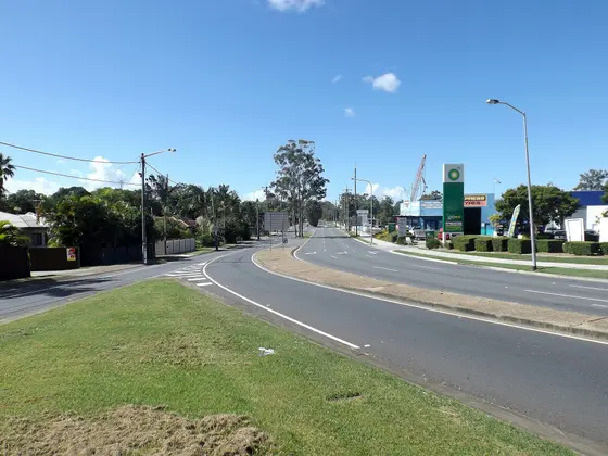 Photo of Wynnum Road at Tingalpa, Brisbane, Queensland, Australia.